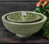 Photo of Campania Hydrangea Leaves Garden Terrace Fountain - Marquis Gardens